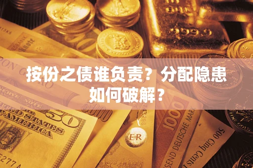 武汉按份之债谁负责？分配隐患如何破解？