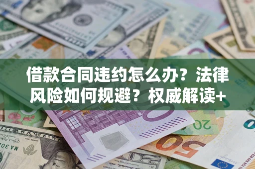 武汉借款合同违约怎么办?法律风险如何规避?权威解读+实用指南 武汉借款合同违约怎么办?法律风险如何规避?权威解读+实用指南