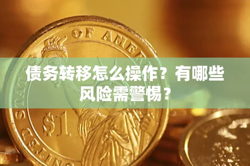 武汉债务转移怎么操作？有哪些风险需警惕？