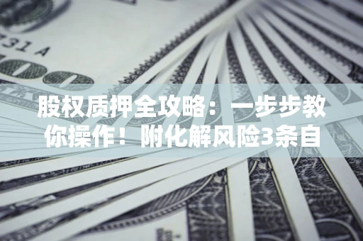 武汉股权质押全攻略：一步步教你操作！附化解风险3条自救法则