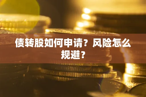 武汉债转股如何申请？风险怎么规避？