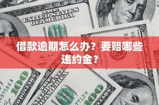 武汉借款逾期怎么办？要赔哪些违约金？